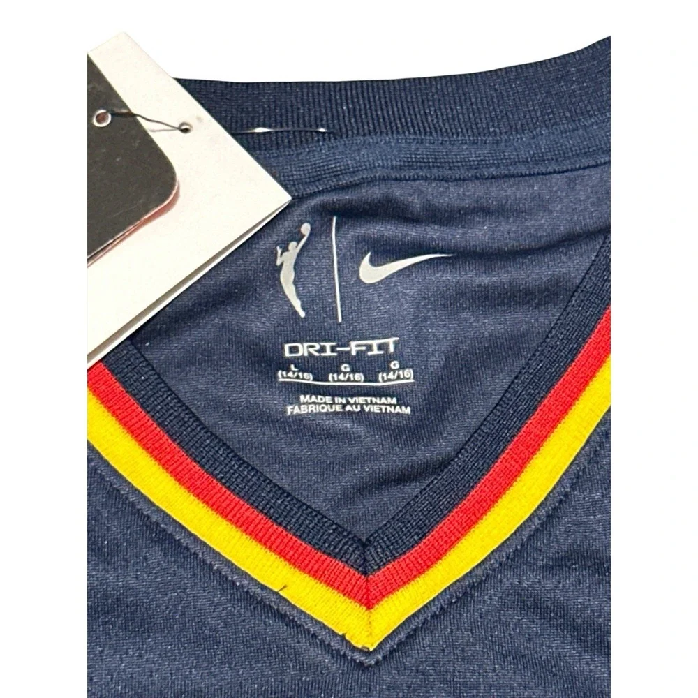 WNBA Caitlin Clark #22 Indiana Fever Nike Explorer Youth Jersey Size L 14/16 NWT